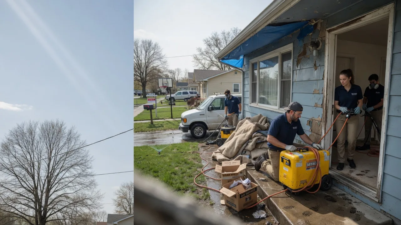 Basement Flood Cleanup in New Holland, SD near me